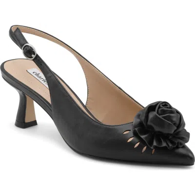 Charles David Azure Slingback Pump In Black