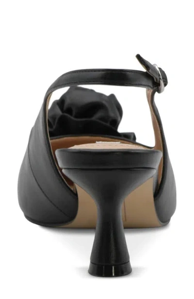 Charles David Azure Slingback Pump In Black