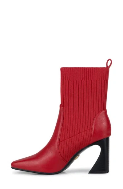Ninety Union Lexi Bootie In Red