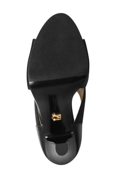 Donna Karan New York Sevyn Peep Toe Bootie In Black