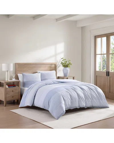 Tommy Hilfiger 150 Thread Count Modern Stripe Cotton Comforter Bedding Set