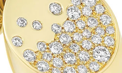 Tabayer Oera Pavé Diamond Ring In Yellow Gold