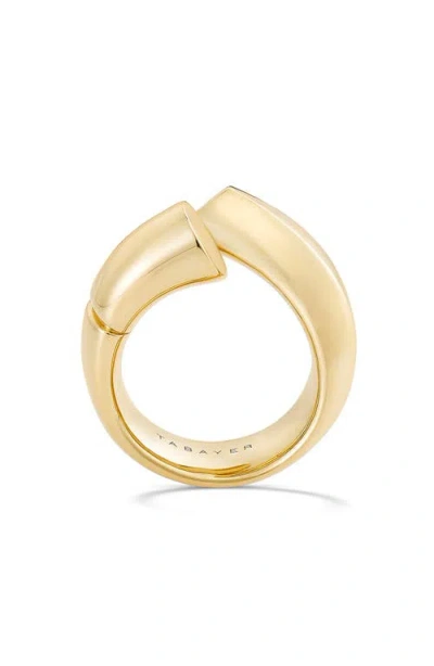 Tabayer Oera Ring In Yellow Gold