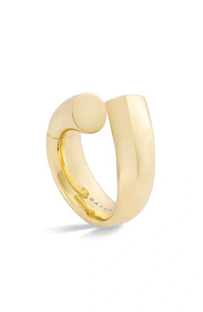 Tabayer Oera Ring In Yellow Gold