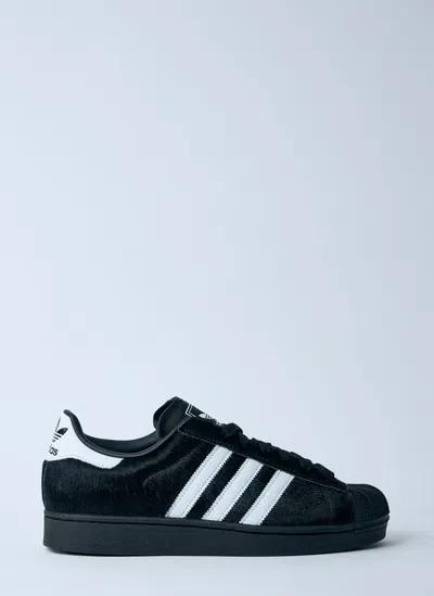 Adidas Originals Superstar Foundation "black/white" Sneakers In Black