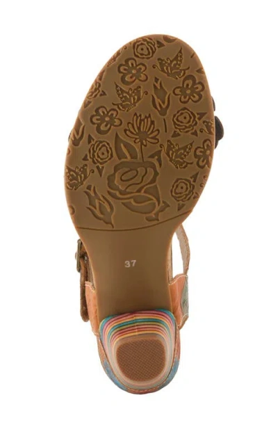 L'artiste By Spring Step Bluesky Sandal In Camel Multi