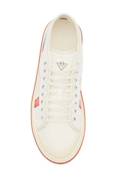 Bottega Veneta Eliot Mid-top Canvas Sneakers In White