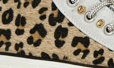 Azalea Wang Zephora Platform Sneaker In Brown Multi