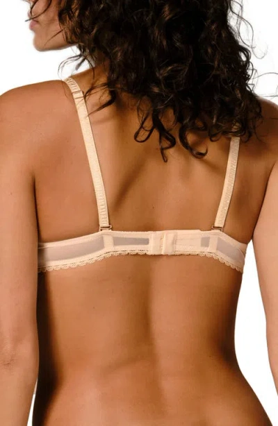 Simone Perele Allure Push-up Underwire Bra In Chic Beige