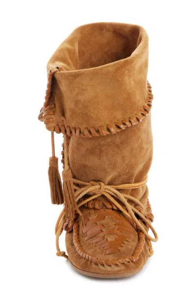 Isabel Marant Women Caramel Suede Winki Boots In Brown