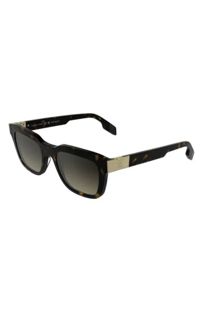 Canada Goose 52mm Rectangular Sunglasses In Dark Havana