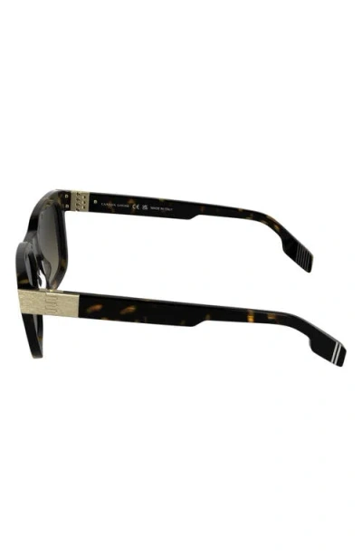 Canada Goose 52mm Rectangular Sunglasses In Dark Havana