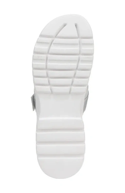 Ryka Rykä Brilliant Slide Sandal In Oyster Grey