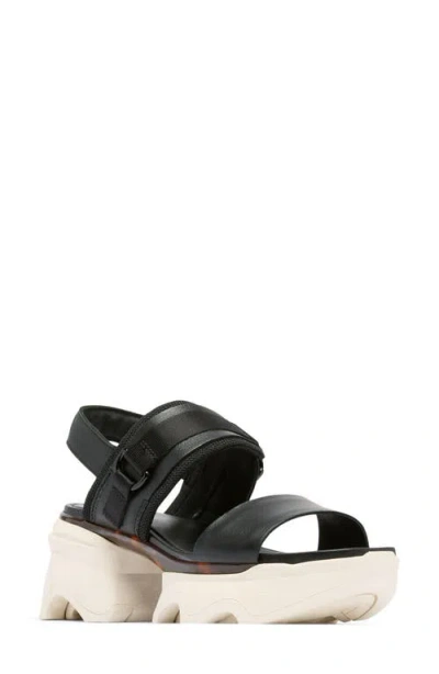 Sorel Kinetic Impact Slingback Sandal In Black
