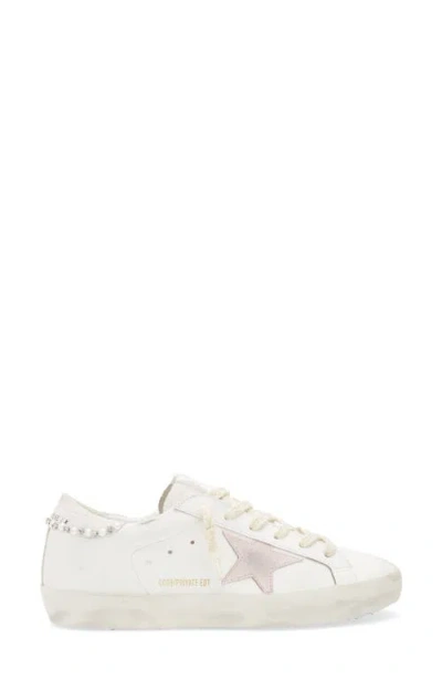 Golden Goose Super-star Low Top Sneaker In White