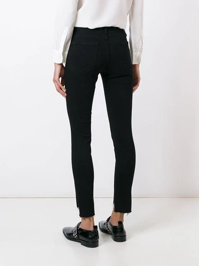 Shop Frame 'le Skinny De Jeanne' Jeans - Black