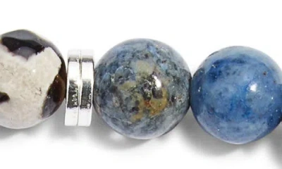 Jonas Studio Evil Eye Beaded Bracelet In Blue