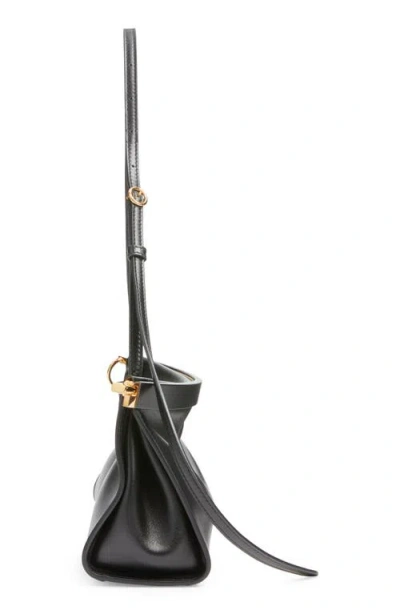 Alaïa Alaia Goatleather Shoulder Bag In Black