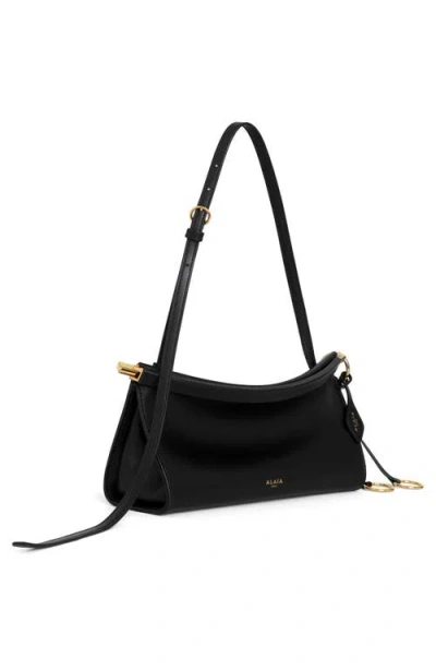 Alaïa Black Le Click East West Small Bag In Black