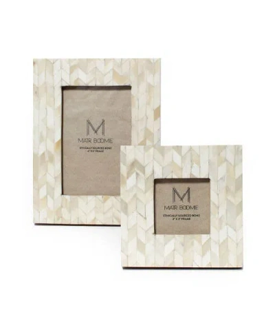 Matr Boomie Artemis Picture Frame In White - 5x7