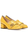 GUCCI LEATHER LOAFER PUMPS,P00204616-15