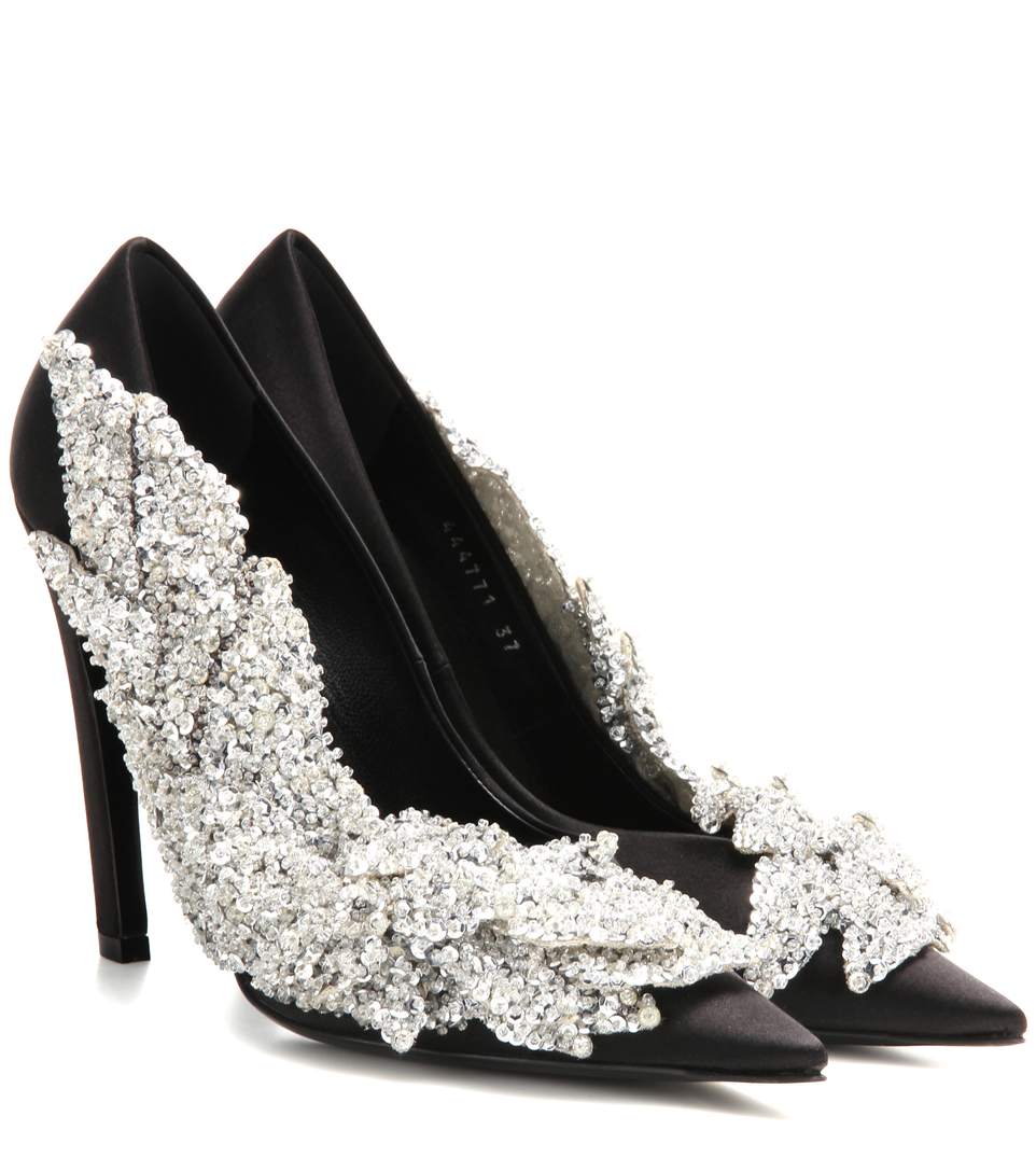 balenciaga talon slash pumps