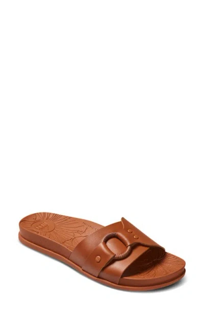Reef Cushion Soho Cruz Slide Sandal In Cocoa