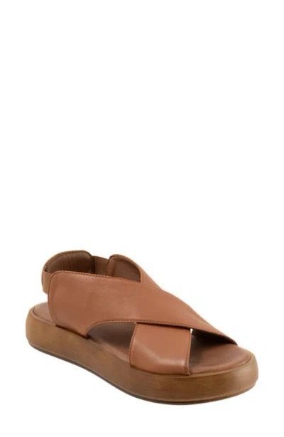 Bueno Jayden Sandal In Dark Tan
