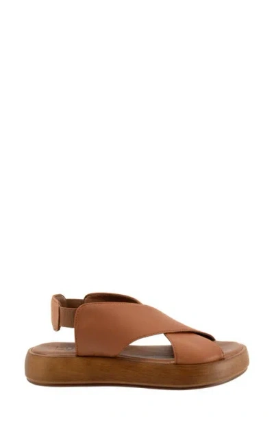 Bueno Jayden Sandal In Dark Tan