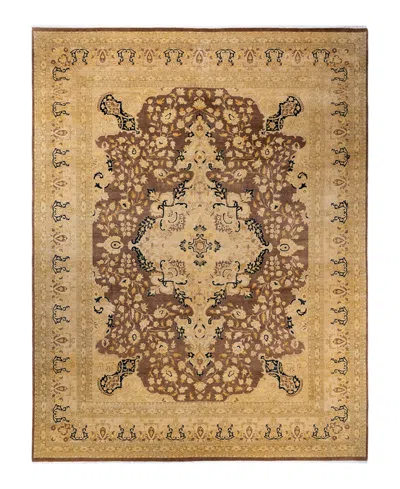 Adorn Hand Woven Rugs Mogul M1395 9'1''x11'10'' Area Rug In Brown