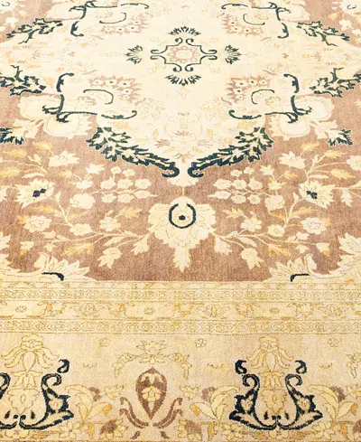 Adorn Hand Woven Rugs Mogul M1395 9'1''x11'10'' Area Rug In Brown