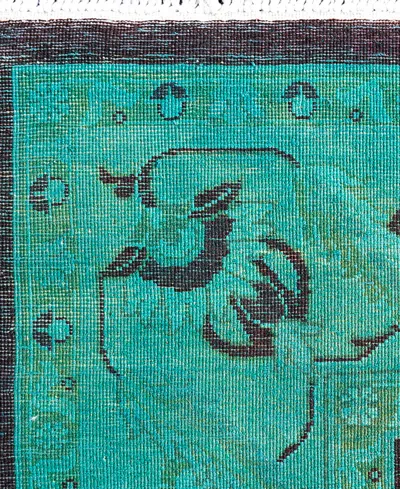 Adorn Hand Woven Rugs Fine Vibrance M1444 4'3''x6'3'' Area Rug In Blue