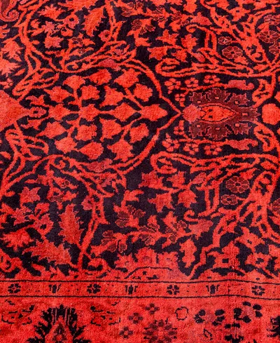 Adorn Hand Woven Rugs Fine Vibrance M1388 3'x11'1'' Runner Area Rug In Orange