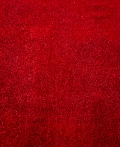 Adorn Hand Woven Rugs Fine Vibrance M1591 3'x13'4'' Runner Area Rug In Red
