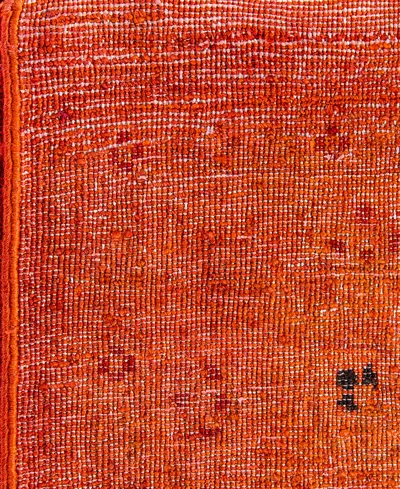 Adorn Hand Woven Rugs Fine Vibrance M1400 6'1''x9'10'' Area Rug In Orange
