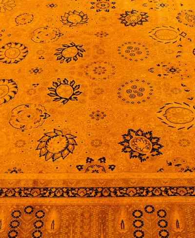 Adorn Hand Woven Rugs Fine Vibrance M1380 8'2''x10'3'' Area Rug In Orange