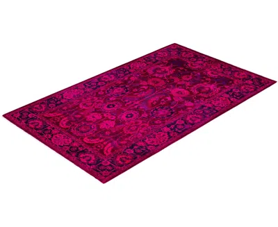 Adorn Hand Woven Rugs Fine Vibrance M1151 3'2''x5'2'' Area Rug In Pink