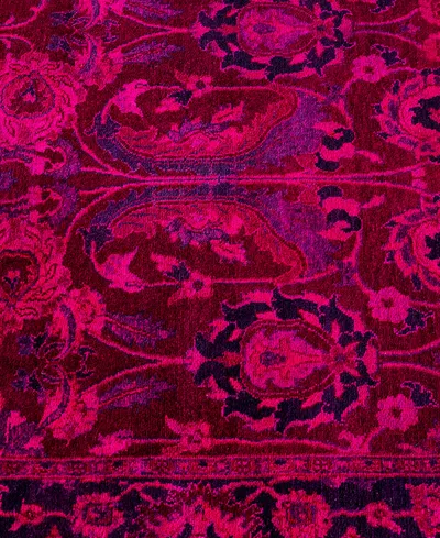 Adorn Hand Woven Rugs Fine Vibrance M1151 3'2''x5'2'' Area Rug In Pink