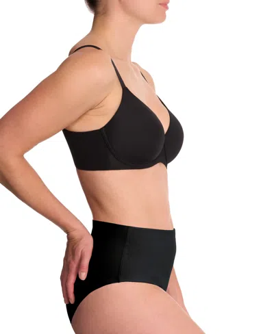 Natori Cloud Comfort Back Smoothing T-shirt Bra Black In Black