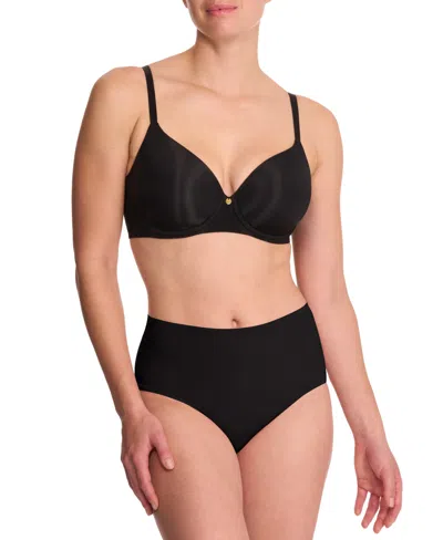 Natori Cloud Comfort Back Smoothing T-shirt Bra Black In Black