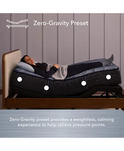 Serta Beautyrest Baselogic Silver Adjustable Base Collection In No Color