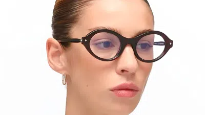 Kuboraum Full Frame Plain Mirror In Brown