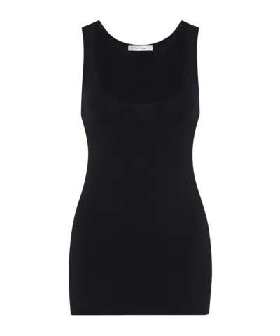 The Row Sleeveless Vest In Black