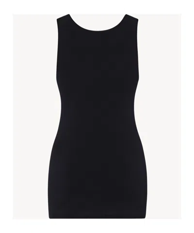 The Row Sleeveless Vest In Black