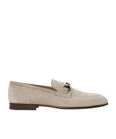 Scarosso Alessandro Loafers In Sand - Suede