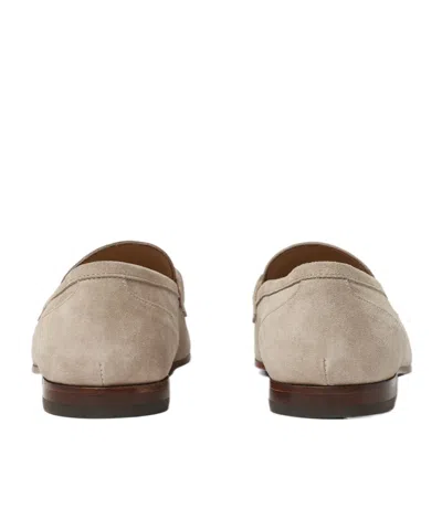 Scarosso Alessandro Loafers In Sand - Suede