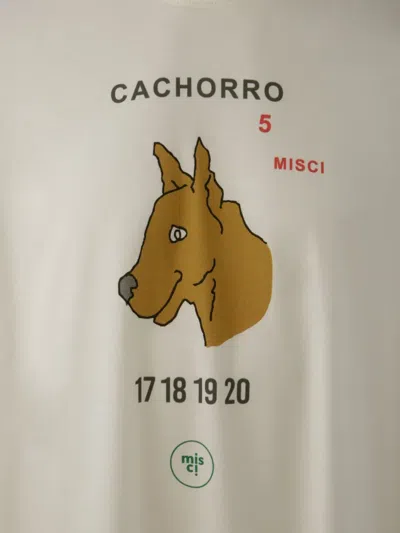 Misci Animal Game T-shirt In White