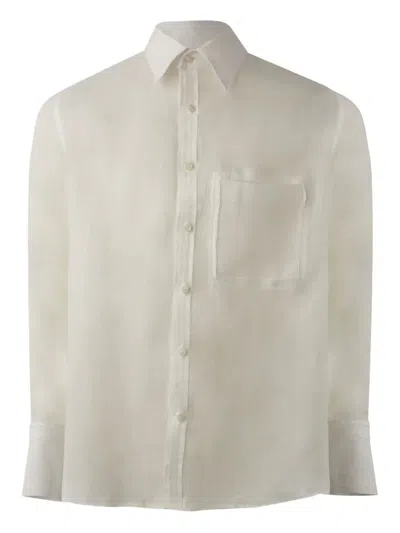 Misci Linen Shirt In White