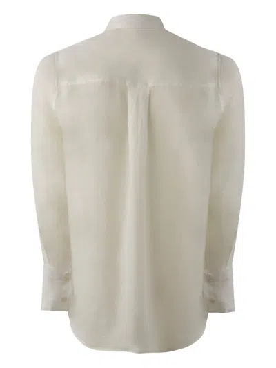 Misci Linen Shirt In White