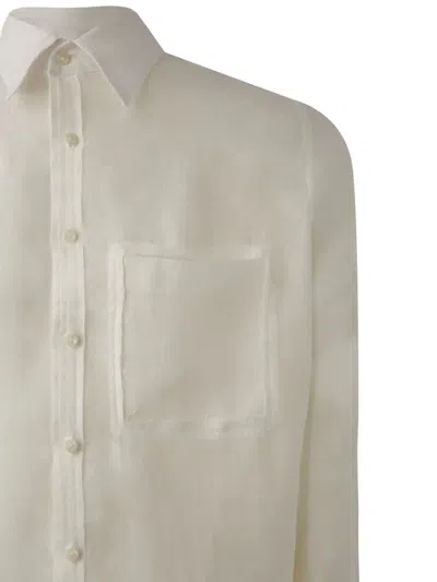 Misci Linen Shirt In White